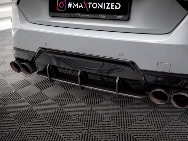 Alternative view of Maxton Design Matte Black Street Pro Style Rear Diffuser For BMW G42 M240i