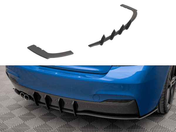 Pol po street pro rear diffuser bmw 2 m pack f22 16581 1