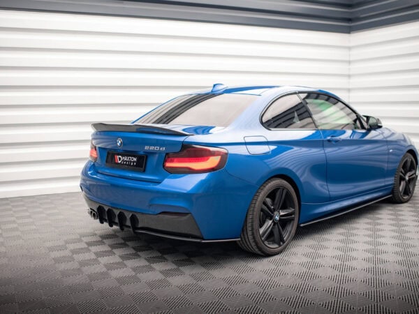 Pol po street pro rear diffuser bmw 2 m pack f22 16581 5