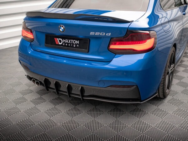 Pol po street pro rear diffuser bmw 2 m pack f22 16581 6
