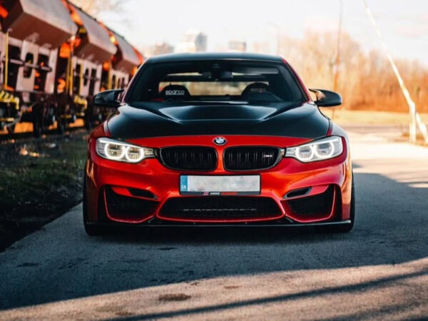 Alternative view of BMW F80 M3 F82 F83 M4 Prepreg CARBON FIBRE GTS Style Bonnet