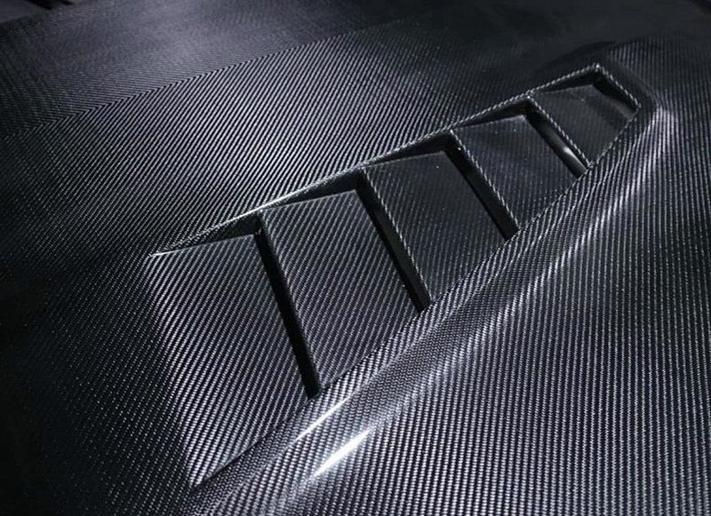 Bmw g30 g31 f90 m5 prepreg carbon fibre gtr style bonnet - image 9