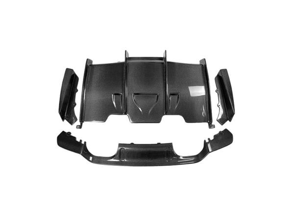 Alternative view of BMW F80 F82 F83 M3 M4 PSM Style CARBON FIBRE Rear Diffuser