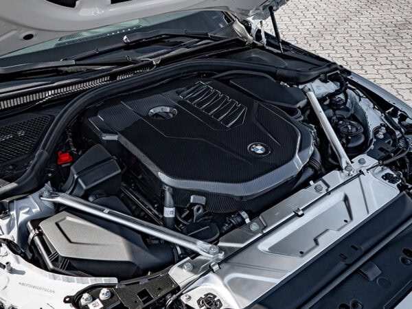 Alternative view of BMW G Series Prepreg CARBON FIBRE B58 Engine Cover