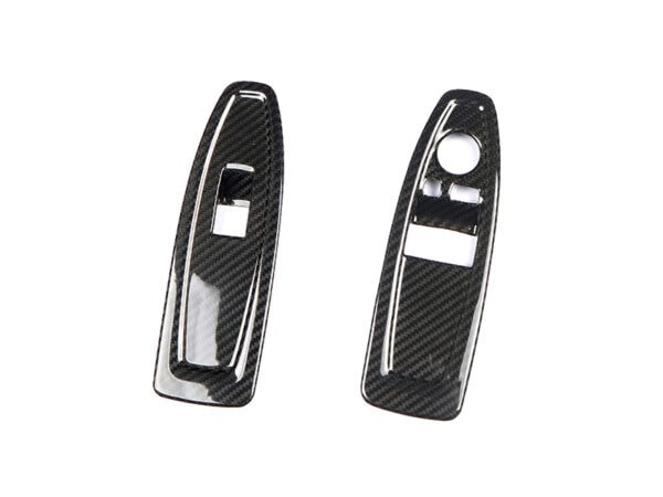 Alternative view of BMW 4 Series F32 F33 F36 F82 F83 M4 Prepreg CARBON FIBRE Interior Door Trims
