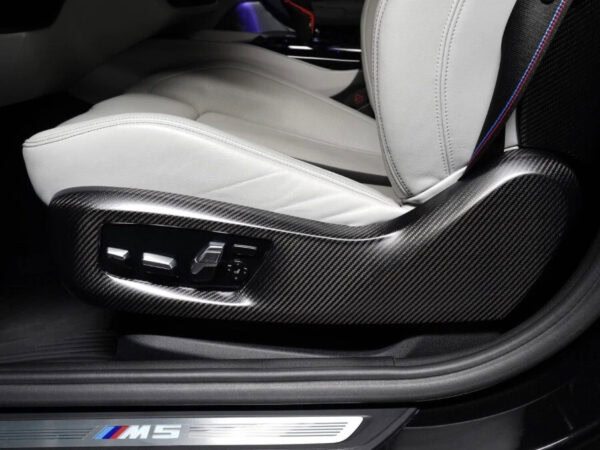 Alternative view of BMW F90 M5 Prepreg CARBON FIBRE Side Seat Trims