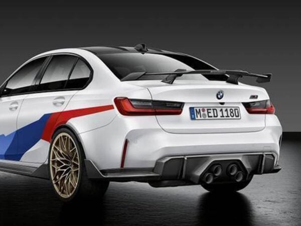 Alternative view of BMW M Performance Carbon Fibre Spoiler Wing for G80 M3 & G82 M4
