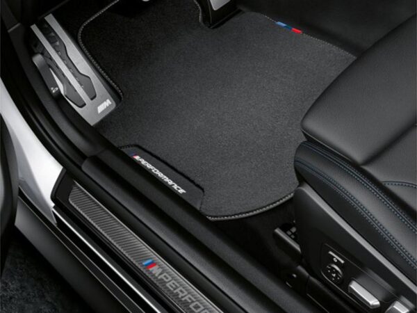 Alternative view of BMW M Performance Floor Mats for G42 2 Series & G87 M2