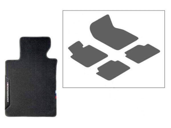 BMW M Performance Floor Mats for G42 2 Series & G87 M2