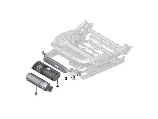 Bmw mperformance fire extinguisher kit