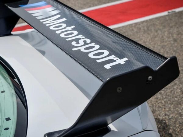 Bmw motorsport bmw m2 cs racing rear wing in carbon fibre f87 2
