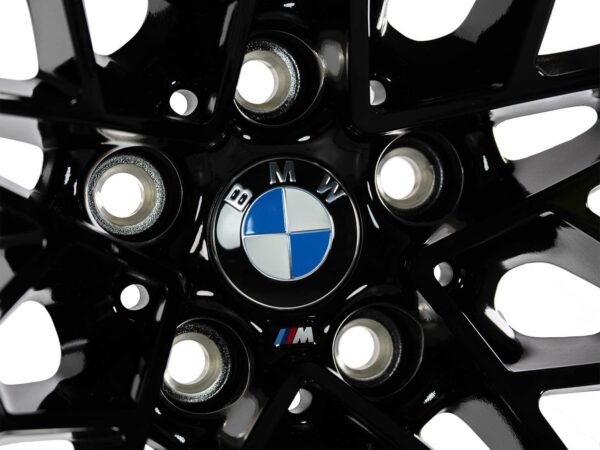 Genuine bmw 826m oem alloy wheels jet black 2
