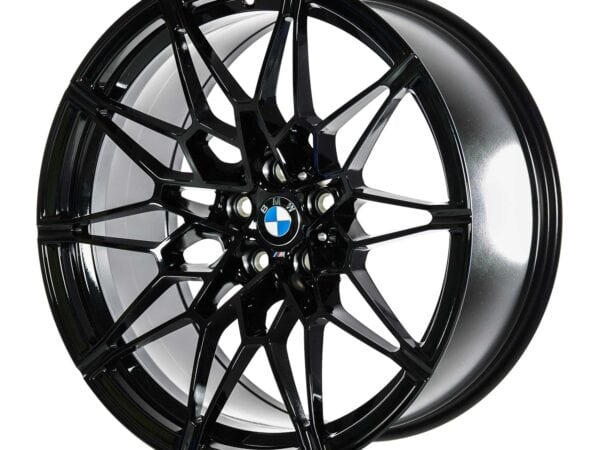 Genuine bmw 826m oem alloy wheels jet black 3