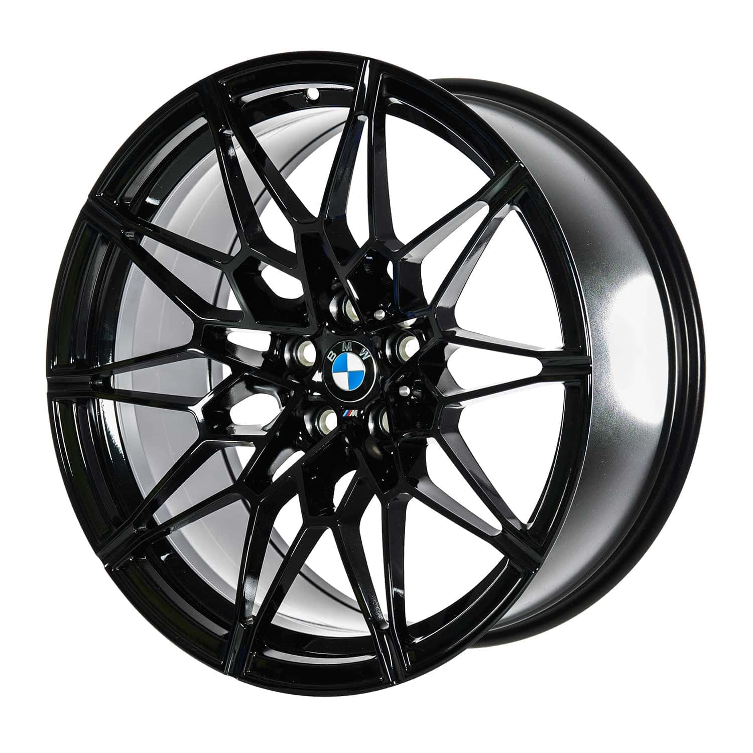 Genuine bmw jet black 826m alloy wheels for g80 g81 m3 g82 g83 m4 & g87 m2 - image 4