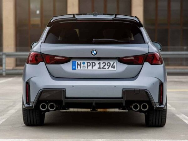 Genuine bmw f40 f70 1series m performance rear spoiler 3