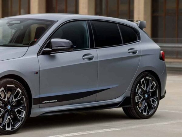 Genuine bmw f40 f70 1series m performance rear spoiler 4