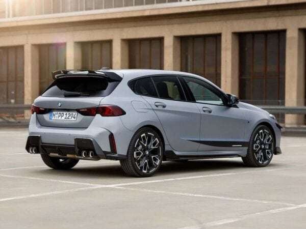 Genuine bmw f40 f70 1series m performance rear spoiler 5