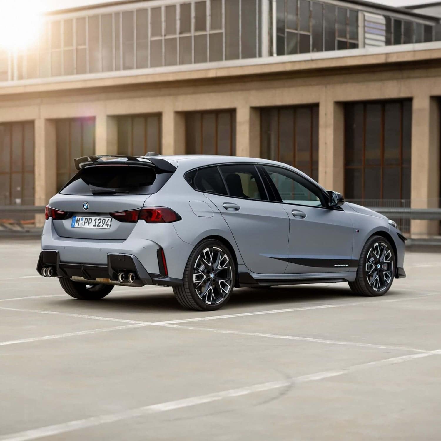 Genuine bmw m performance roof spoiler for bmw f40 & f70 1 series - image 4