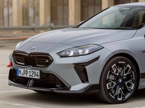 Genuine bmw f70 1series m135 m performance front canards 4