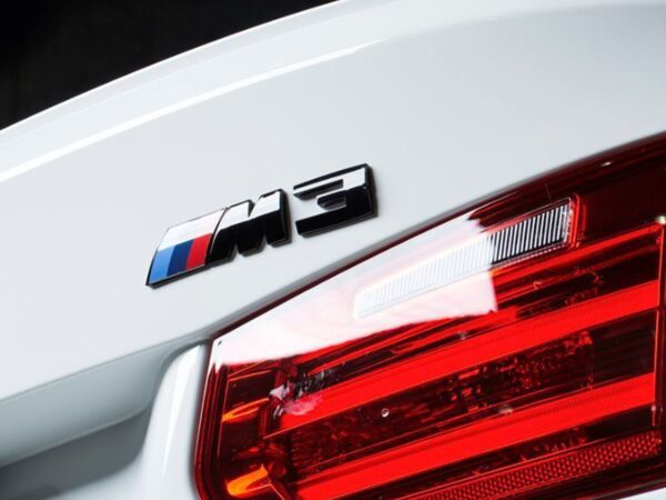 Alternative view of Genuine BMW Gloss Black Replacement Badge for M3 F80
