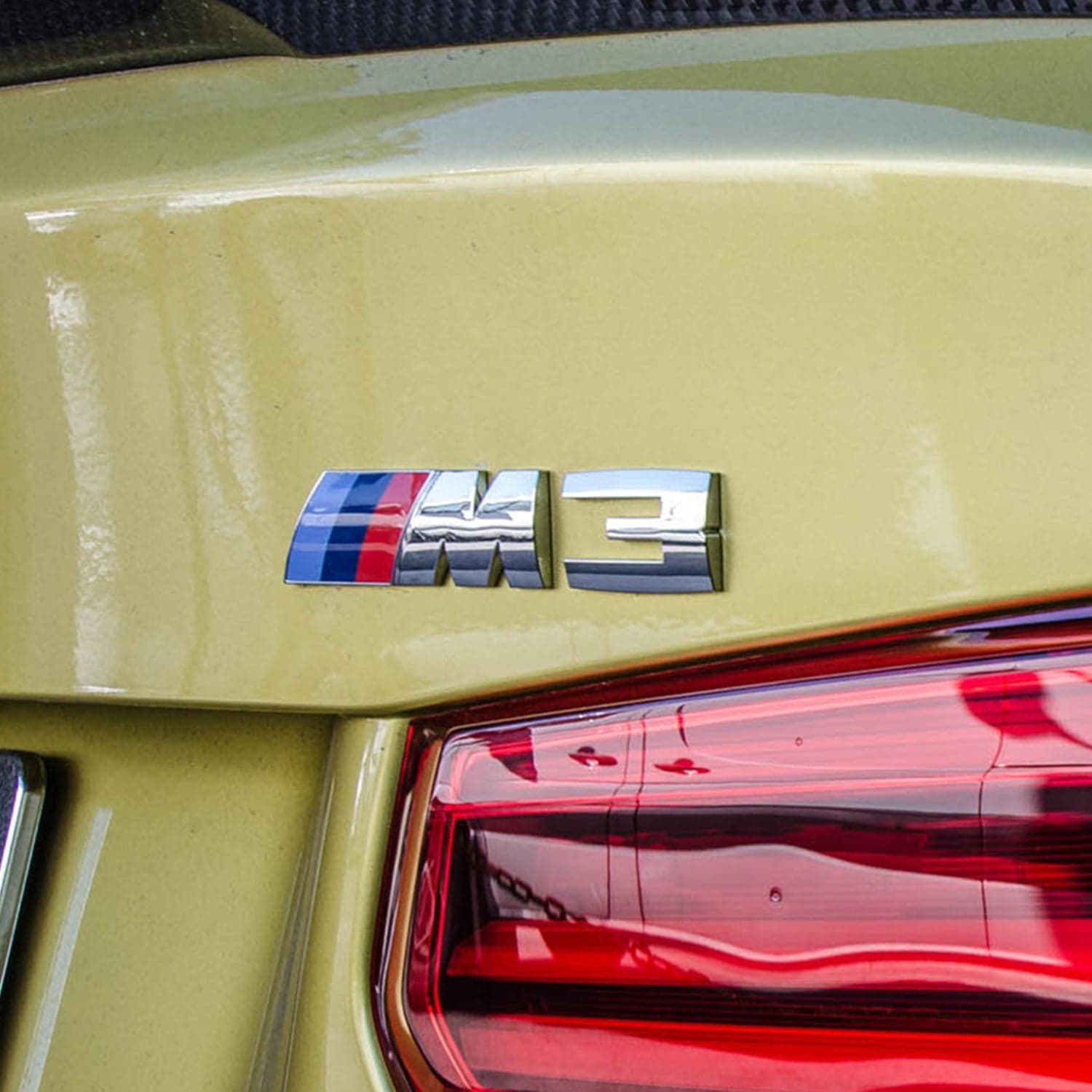 Genuine bmw silver m3 replacement badge for f80 - image 2