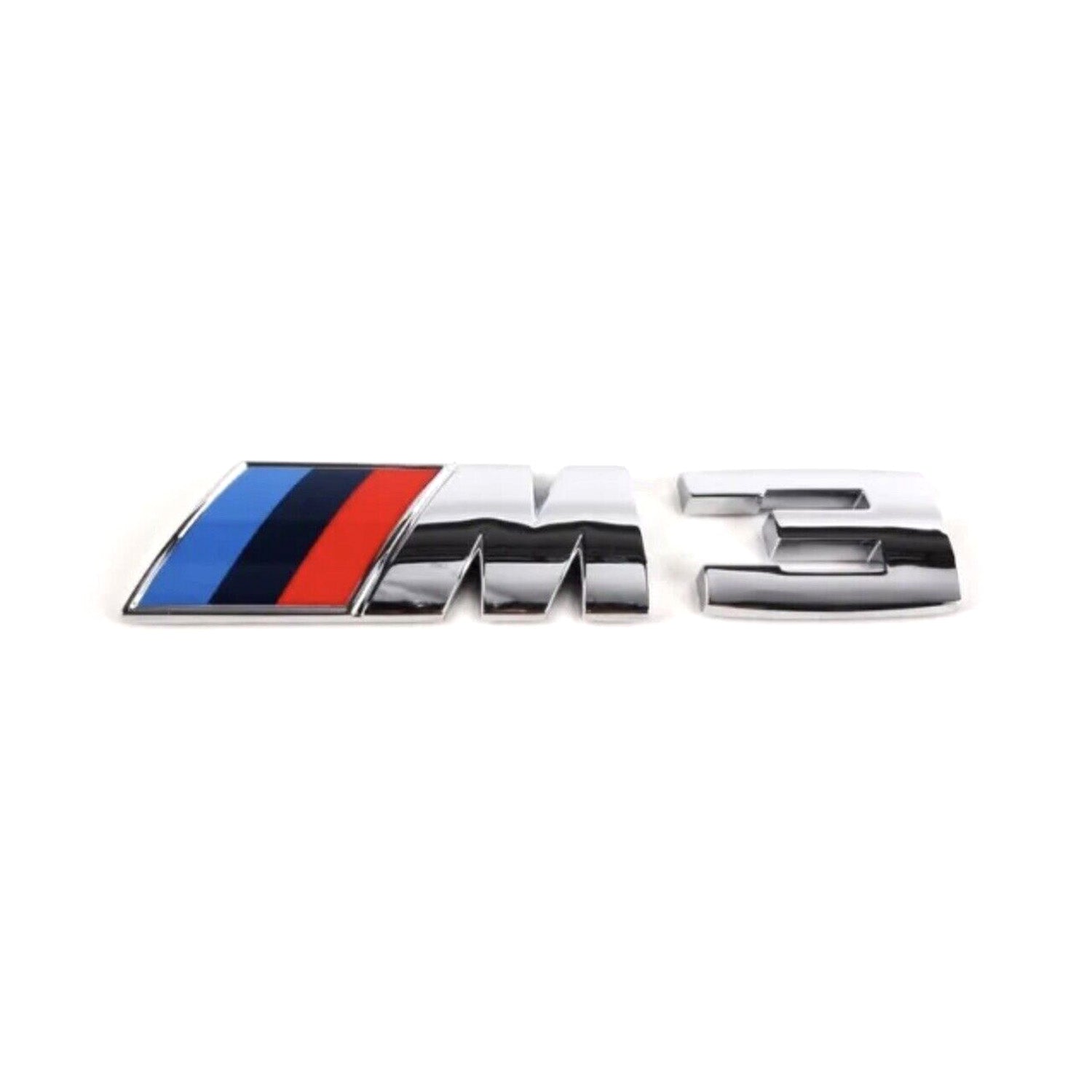 Genuine bmw silver m3 replacement badge for f80