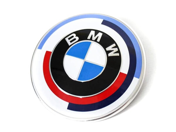 Genuine BMW 50th Anniversary Heritage Rear Badge for M8 M5 & M4