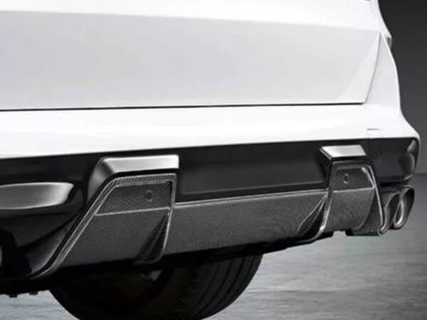 Alternative view of Genuine BMW M Performance Rear Diffuser for F95 X5M & F96 X6M