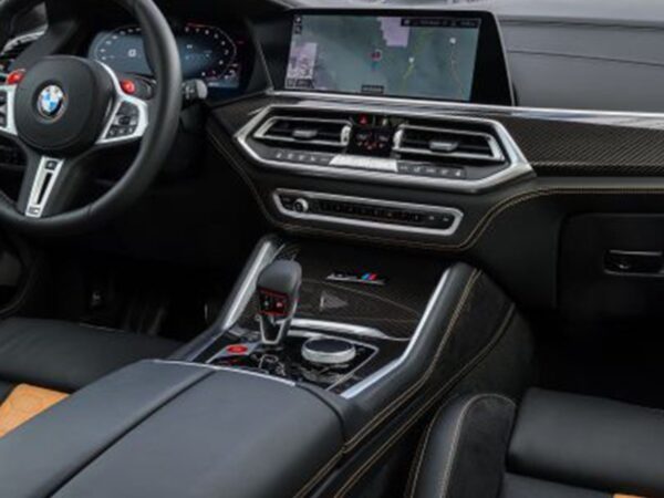 Alternative view of BMW M Performance Centre Console Trim for F95 X5M & G05 X5