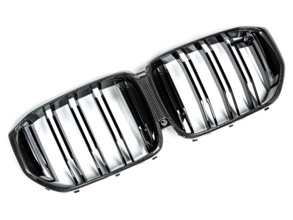 BMW M Performance Front Grille in Carbon Fibre & Gloss Black for F95 X5M