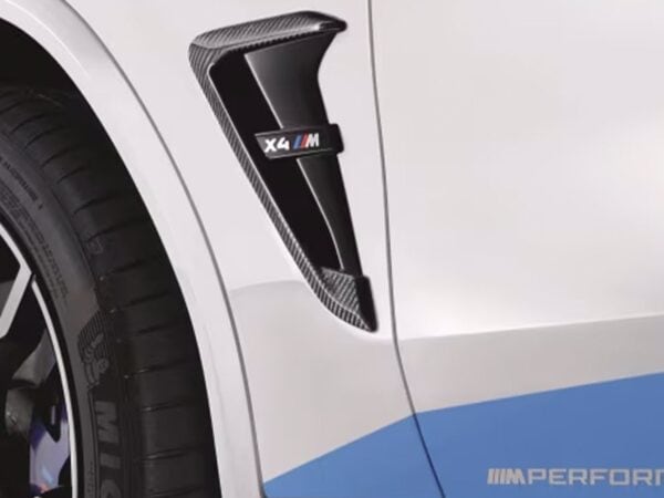 Genuine bmw f97 x3m f98 x4m m performance carbon side trims 2