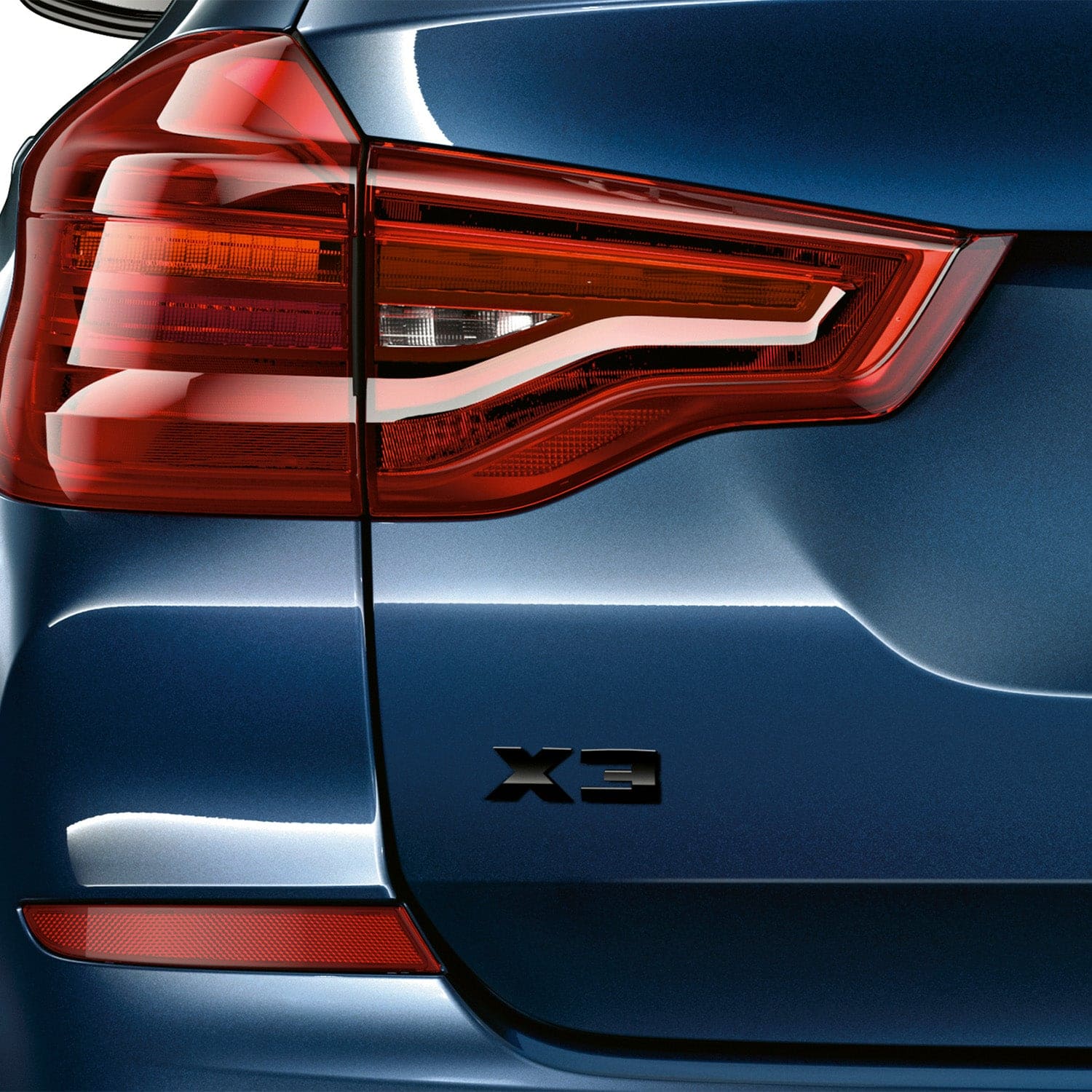 Bmw m performance gloss black rear badge for g45 & g01 x3 - image 2