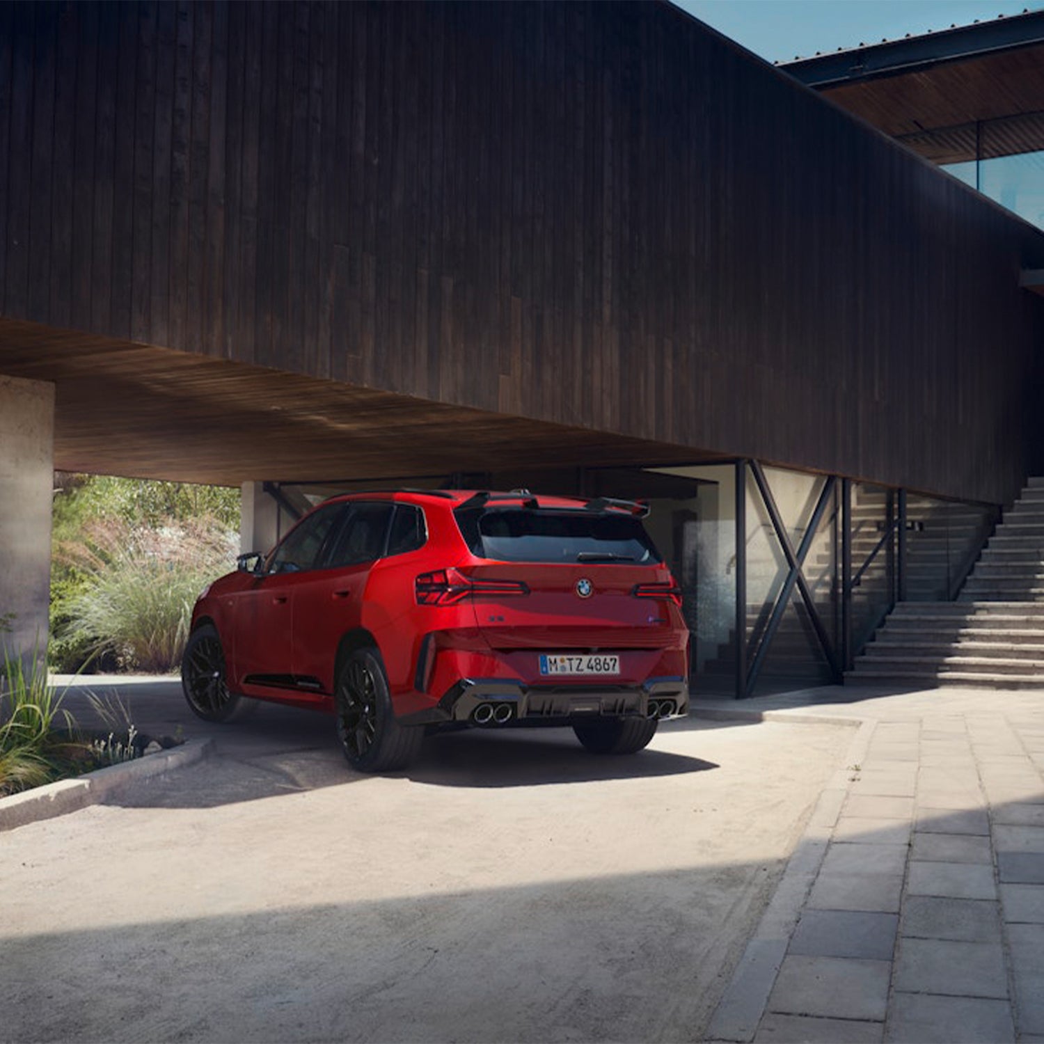 Bmw m performance gloss black rear badge for g45 & g01 x3 - image 3