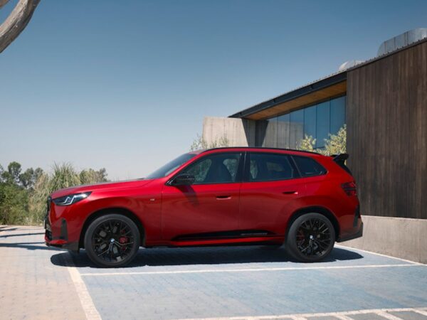 Genuine bmw g45 x3 m performance frozen black side decals 4