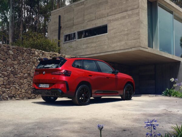 Genuine bmw g45 x3 m performance frozen black side decals 5