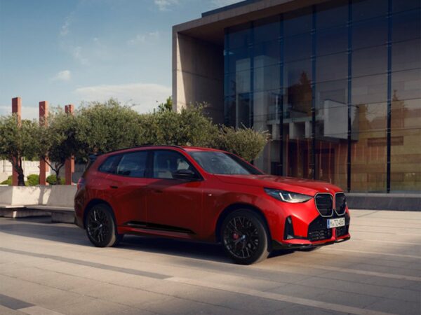 Genuine bmw g45 x3 m performance frozen black side decals 6