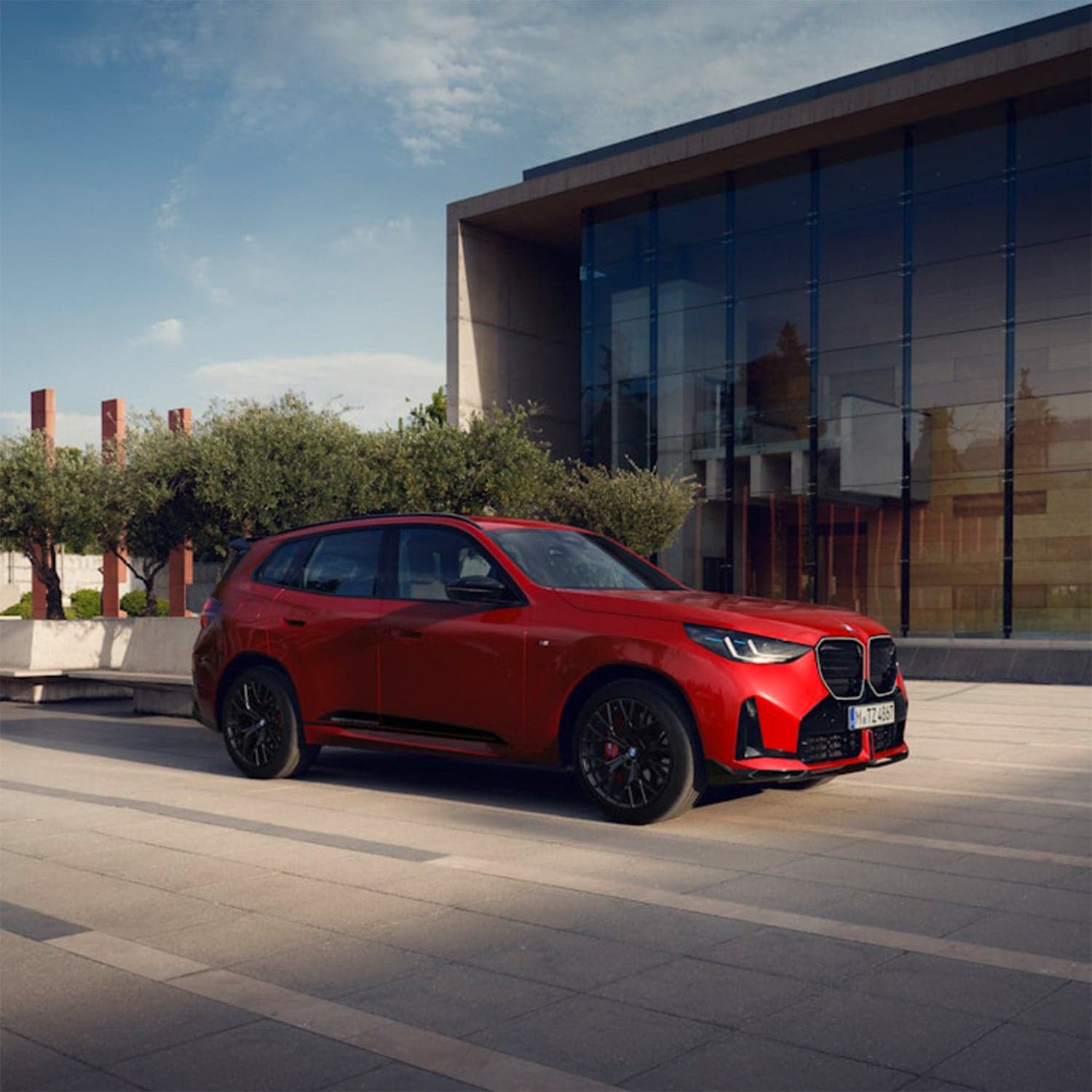 Genuine bmw m performance front splitter for g45 x3 - image 5