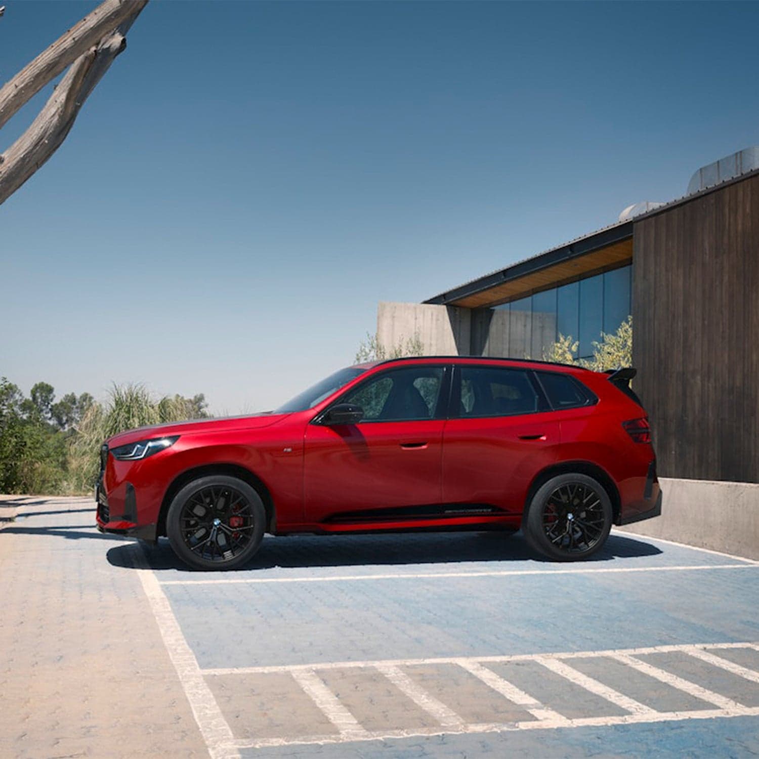 Genuine bmw m performance front splitter for g45 x3 - image 4