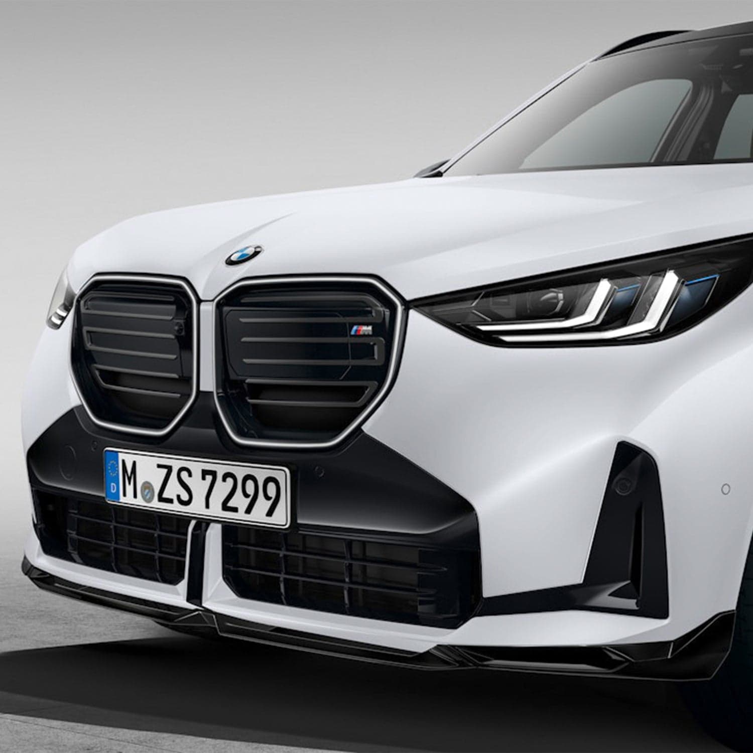 Genuine bmw m performance front splitter for g45 x3