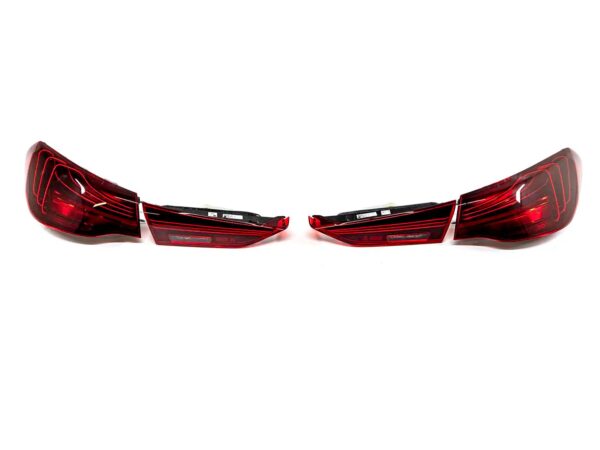 Genuine bmw g83 m4 cabriolet lci rear laser tail lights set 3