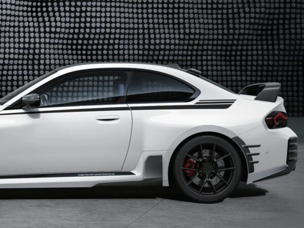 Genuine bmw g87 m2 m performance carbon fibre side skirt winglets fitted