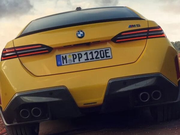 Genuine bmw g90 g99 m5 m performance rear diffuser 8