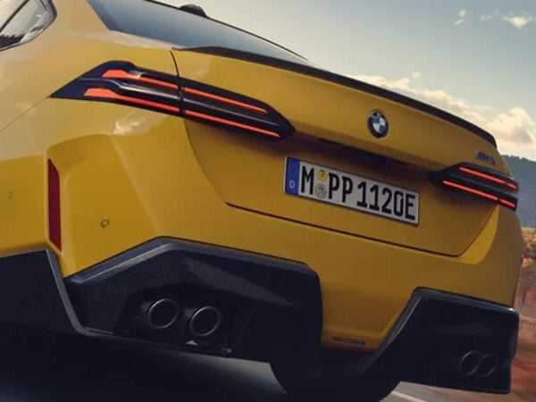 Genuine bmw g90 g99 m5 m performance rear diffuser 9