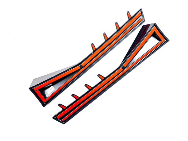 Genuine bmw gloss black rear fins bmw g81 m3 touring 51195a56bd5 7