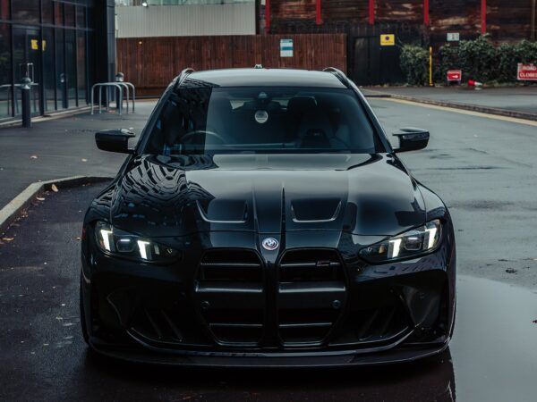 Alternative view of Genuine BMW CS LCI Shadowline Adaptive Headlights Set for BMW G80 G81 M3 & G82 G83 M4