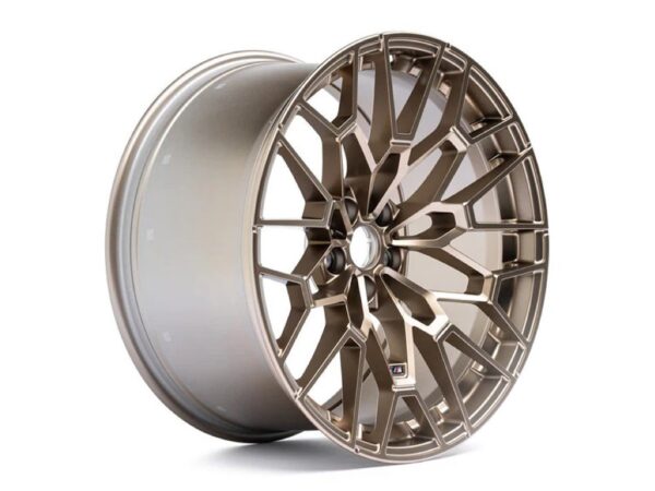 Bmw m performance 827m alloy wheels in gold bronze for bmw m2 g87 m3 g80 g81 & m4 g82 g83
