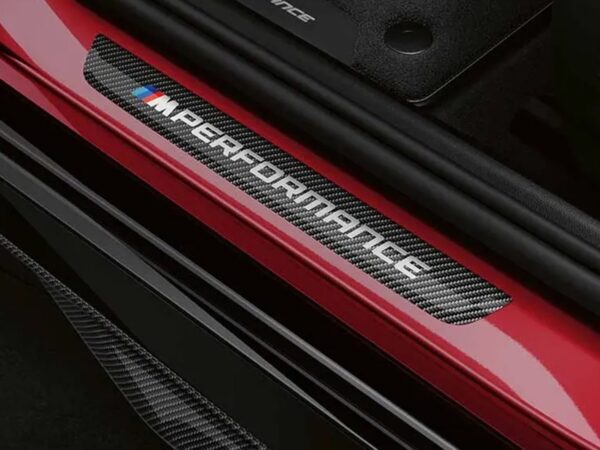 Alternative view of Genuine BMW M Performance Door Sill Trims for G60 G61 5 Series & G45 X3