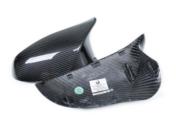 Genuine bmw m performance f80 f82 f87c carbon fibre mirror covers 3