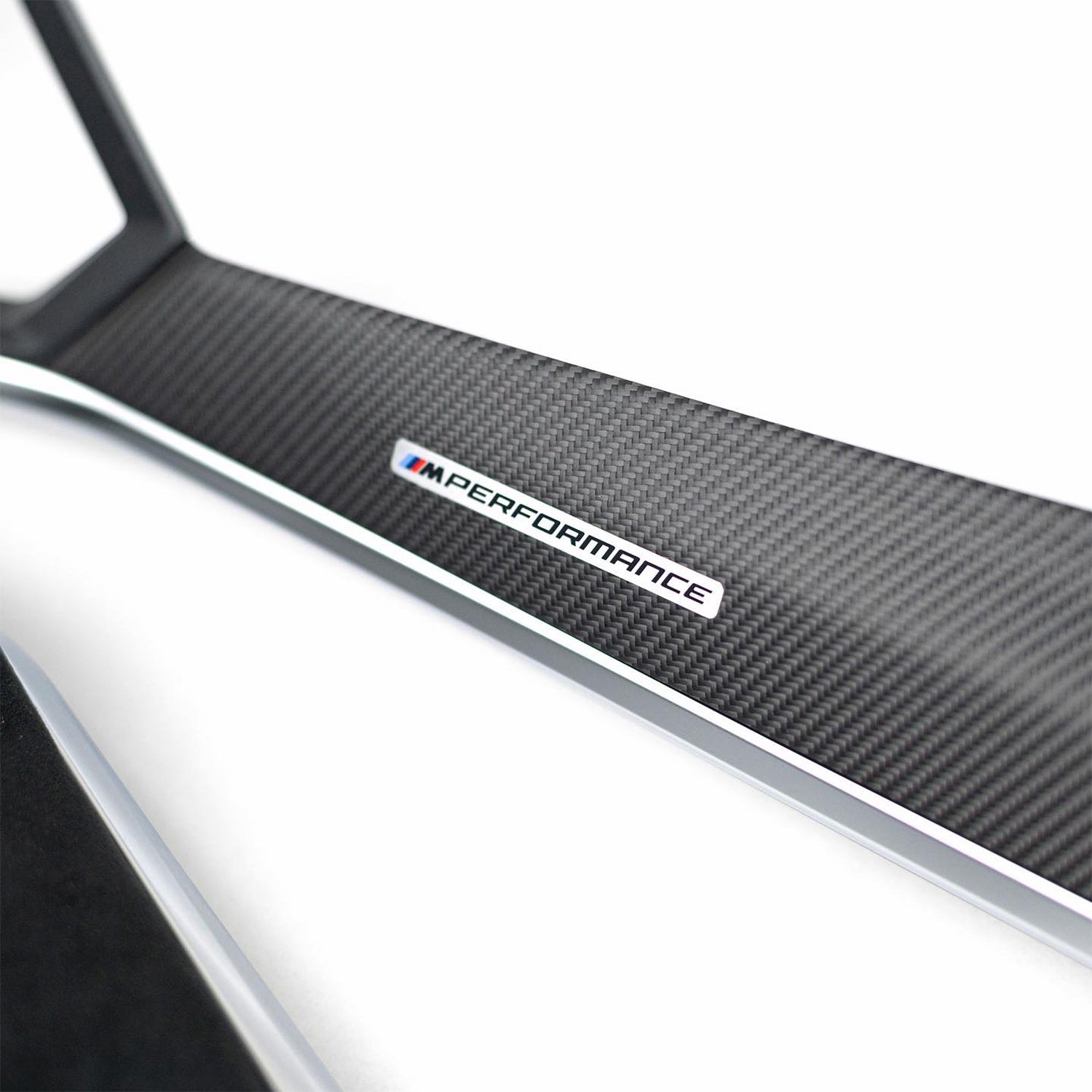 Bmw m performance interior trim kit in carbon fibre & alcantara for g-series lci big display models - image 5