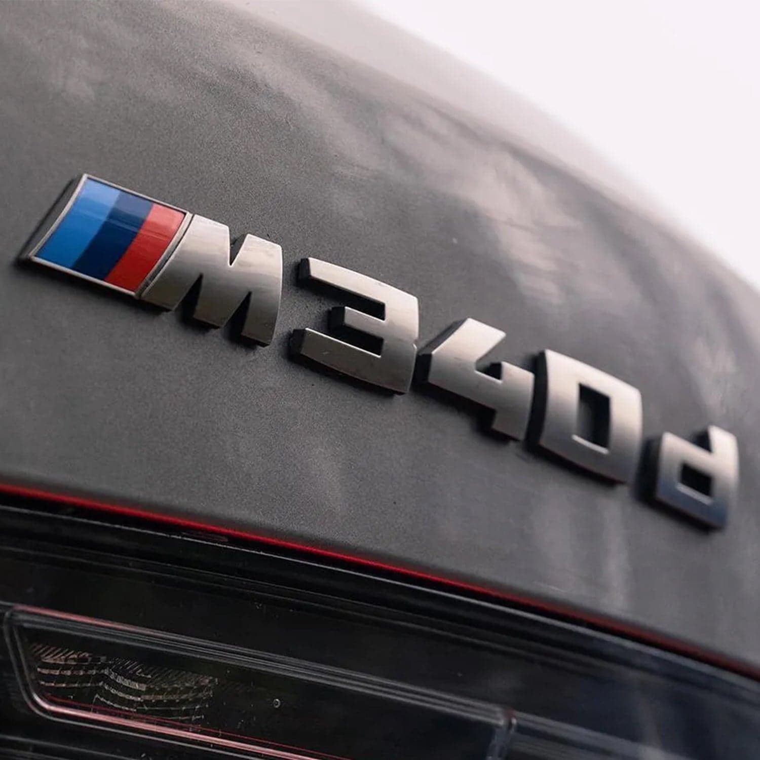 Genuine bmw m340d replacement badge in silver for g20 g21 - image 2